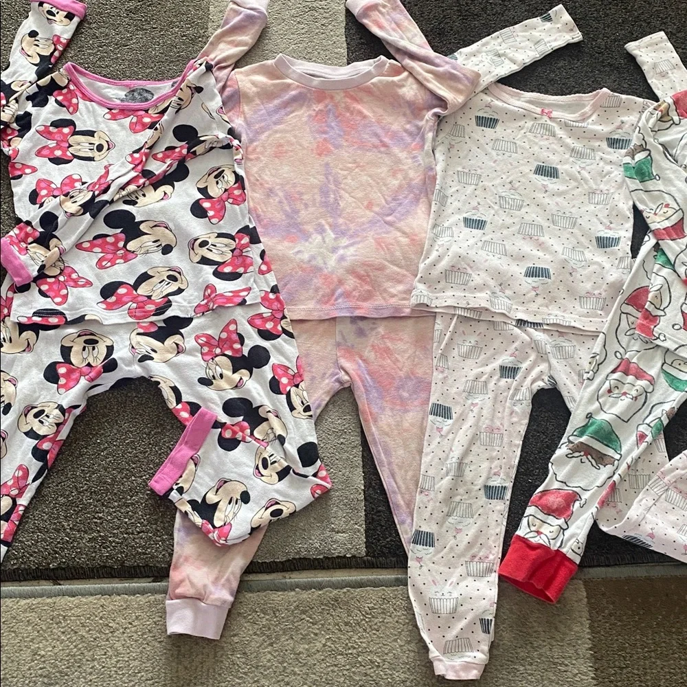 Burts Bees carters Pajama bundle 3T x4